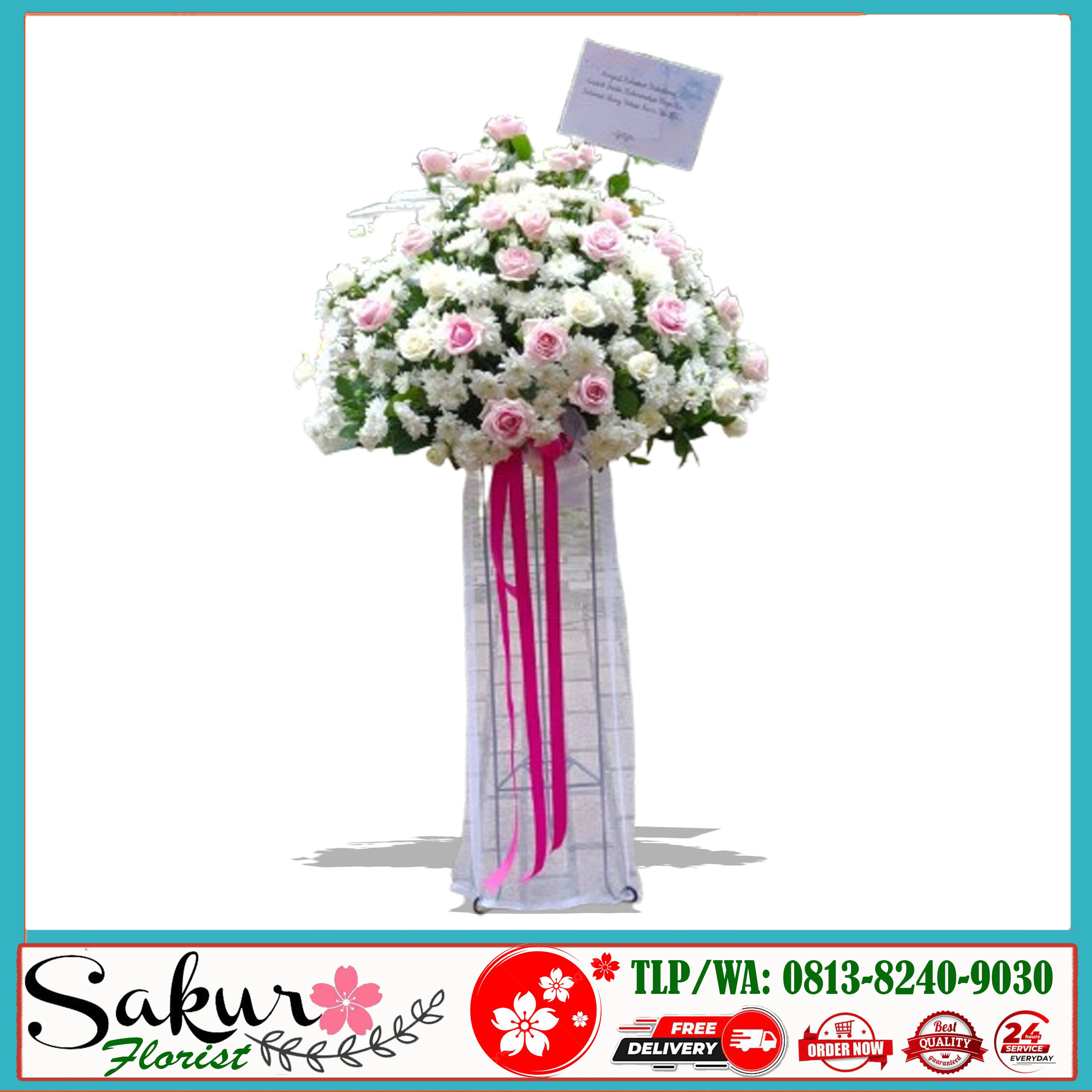 tema sakura std3 bunga standing